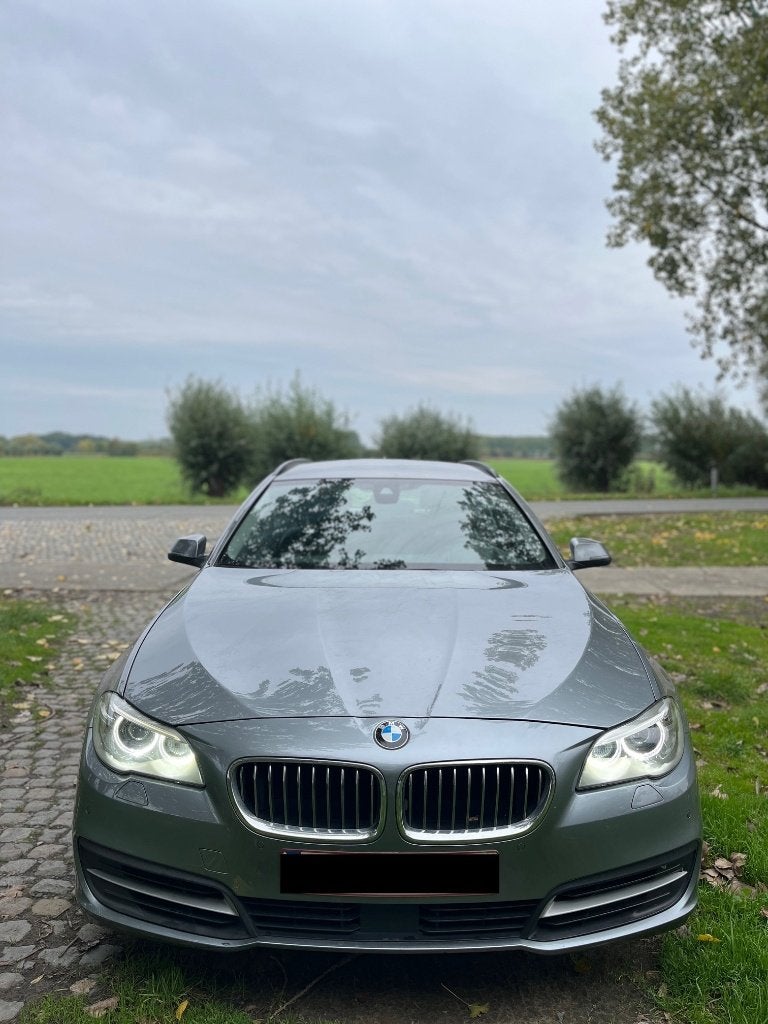 BMW 525d met carpass, Auto's, Automaat, Achterwielaandrijving, Leder, 5 deurs