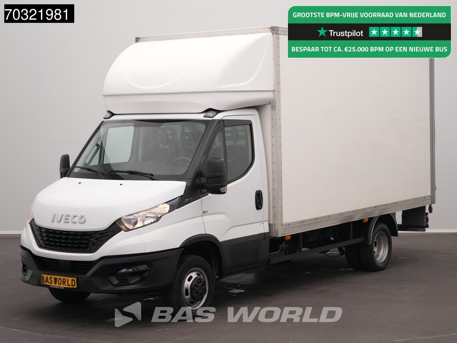 Iveco Daily 35C14 D'Hollandia Laadklep Dubbellucht Bakwagen, Autos, Camionnettes & Utilitaires, Entreprise, Achat, Air conditionné