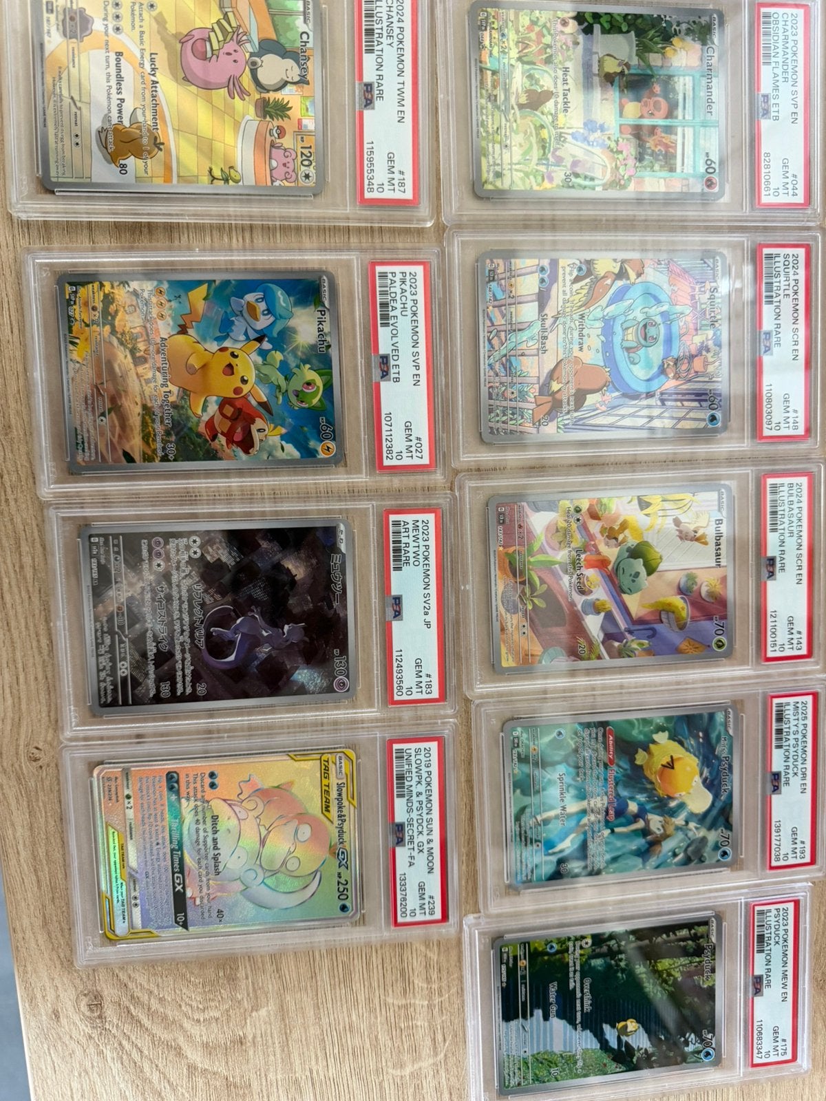 Prachtige PSA 10 slabs, Hobby en Vrije tijd, Verzamelkaartspellen | Yu-gi-Oh!, Ophalen of Verzenden, Zo goed als nieuw