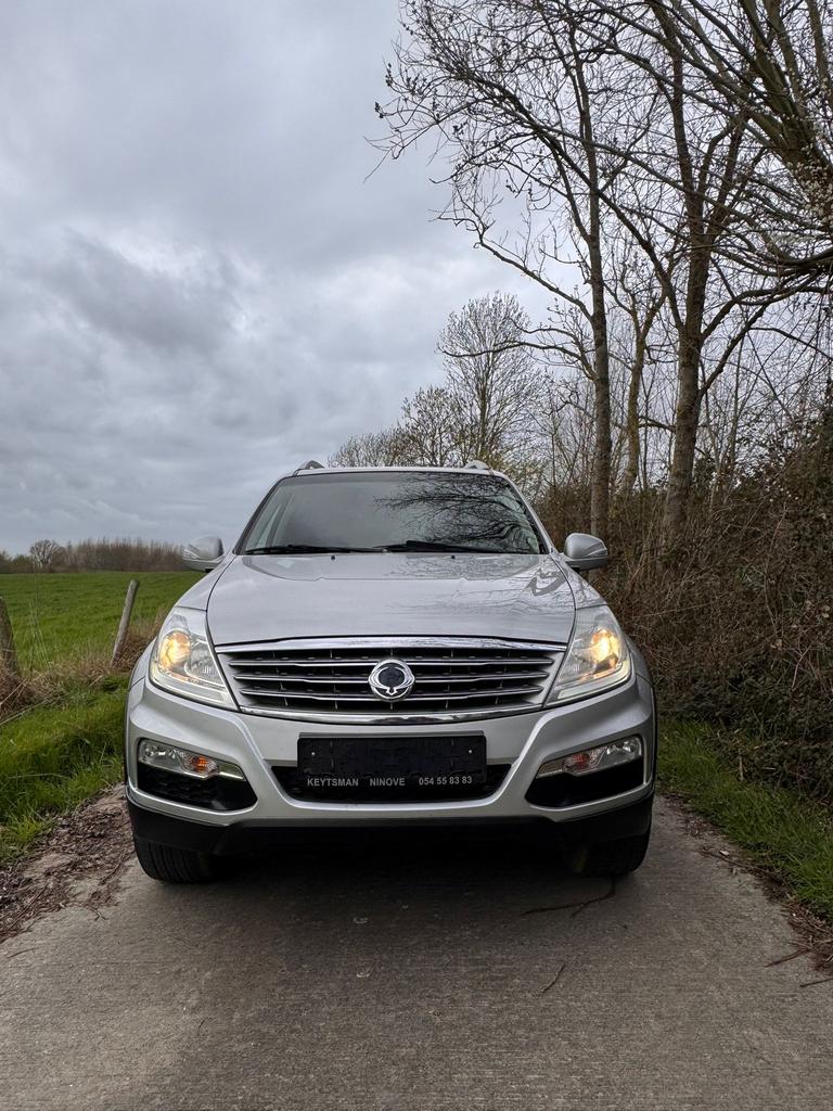 ssangyong Rexton 7 plaatsen, Auto's, SsangYong, Zwart, 7 zetels, Leder, Particulier