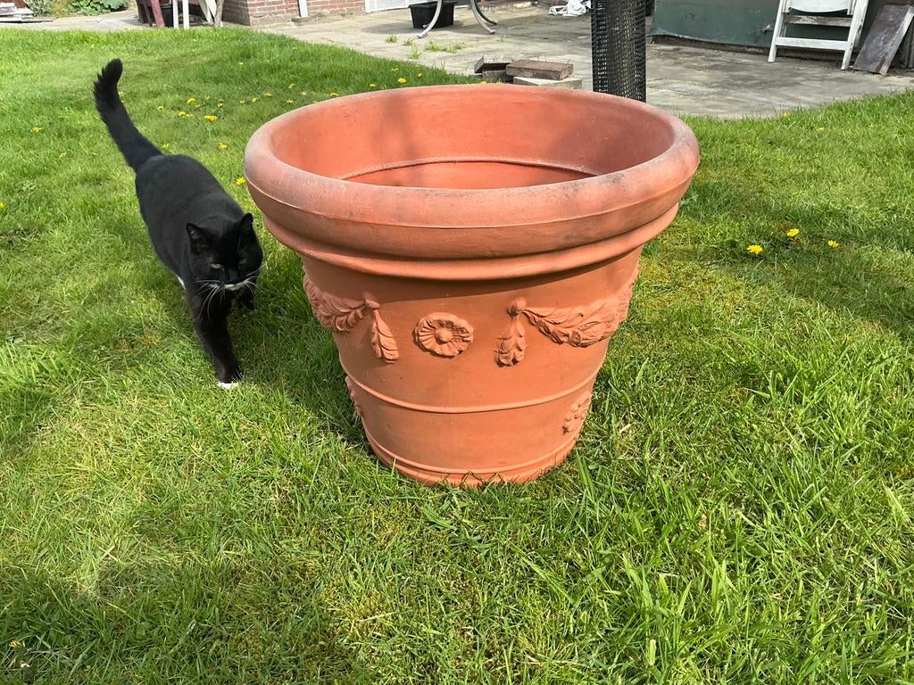 kunststof bloem/boom pot, Tuin en Terras, Ophalen, Zo goed als nieuw, Kunststof