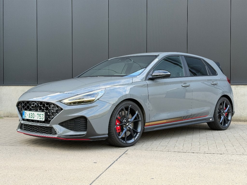 Hyundai i30N | Automaat, Auto's, Dealer onderhouden, Zilver of Grijs, 2000 cc, Leder en Alcantara