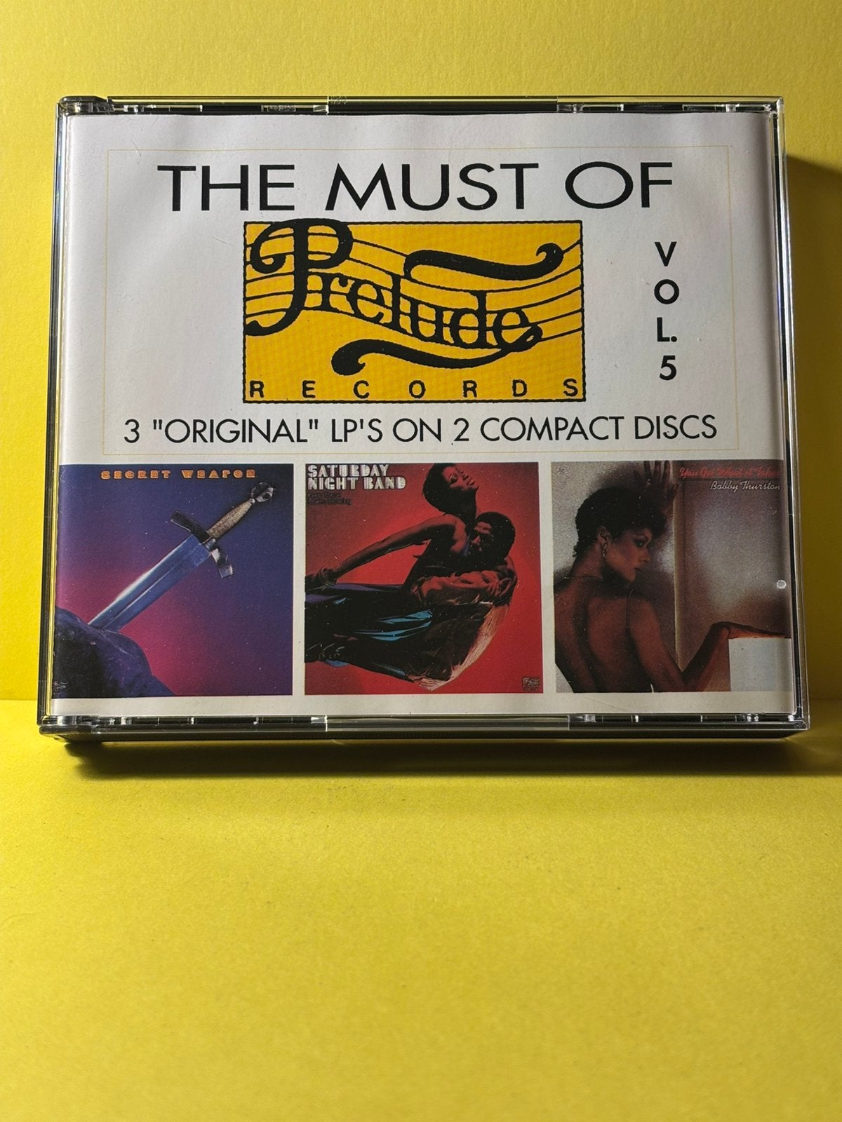 The must of prelude records vol.5 / zeldzaam nieuw, Cd's en Dvd's, Cd's | Dance en House, Verzenden, Zo goed als nieuw, Disco