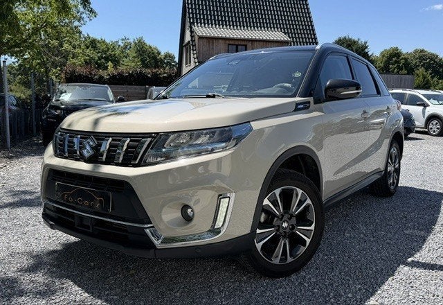 Suzuki Vitara Vitara 1.4 Turbo Hybrid - Airco - Navi - 95 kW, Auto's, Suzuki, Monovolume, 4 cilinders, Beige, Hybride Elektrisch/Benzine