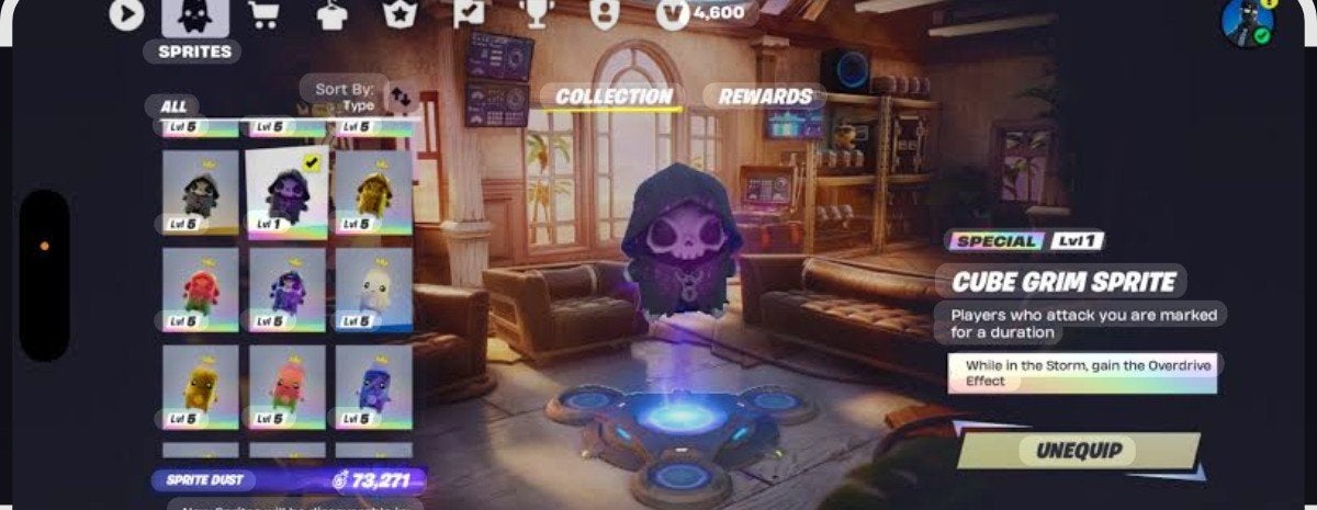 Cube Grim Sprite Fortnite, Consoles de jeu & Jeux vidéo, Neuf, Online, À partir de 12 ans, Enlèvement