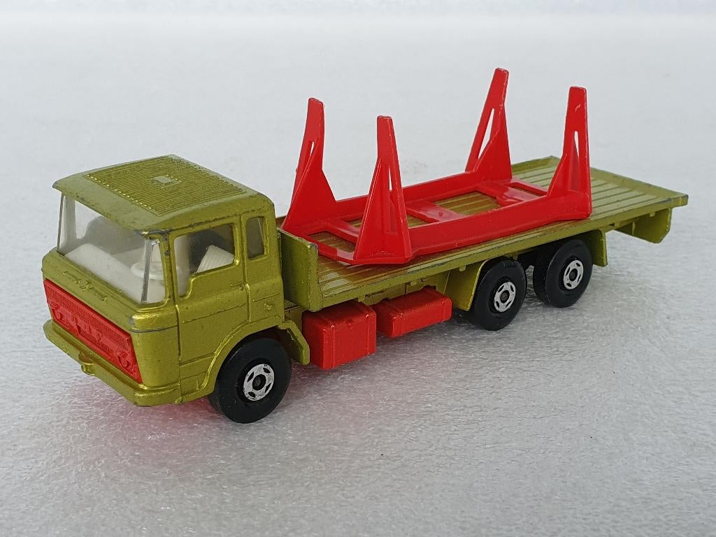 Matchbox - Super Kings: DAF Building Transporter (K-13/20), Ophalen of Verzenden, Gebruikt, Bus of Vrachtwagen