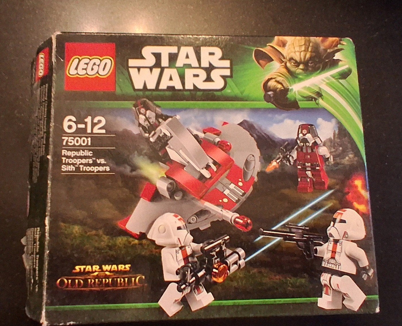 Lego Star Wars 75001 : Republic Troopers vs. Sith Troopers, Instructions incluses, Lego, Ensemble complet, Comme neuf