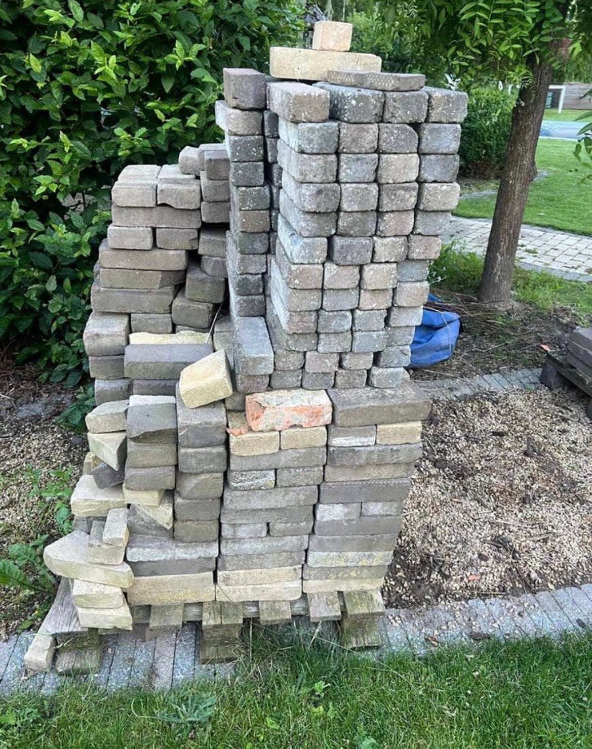 Briques, Jardin & Terrasse, Pavé & Dalles, Enlèvement, Comme neuf