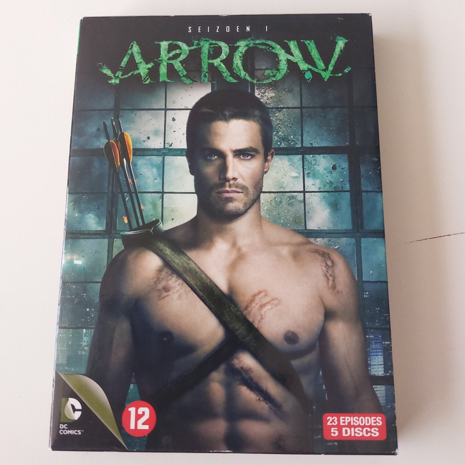 ARROW Seizoen 1. 23 episodes 5 DVD´s  Heel goede staat., Cd's en Dvd's, Ophalen, Italiaans, Italiaans, Vanaf 12 jaar