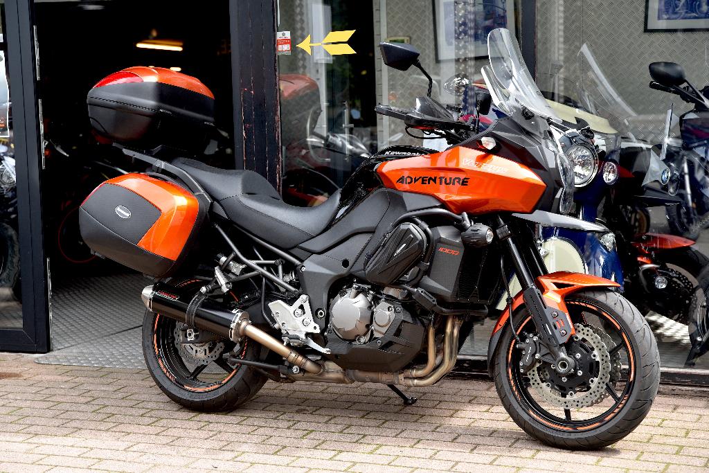 KAWASAKI VERSYS 1000 ***MOTOVERTE.BE***, Motoren, Motoren | Kawasaki, Handvatverwarming, Occasion, 4 cilinders, Bedrijf