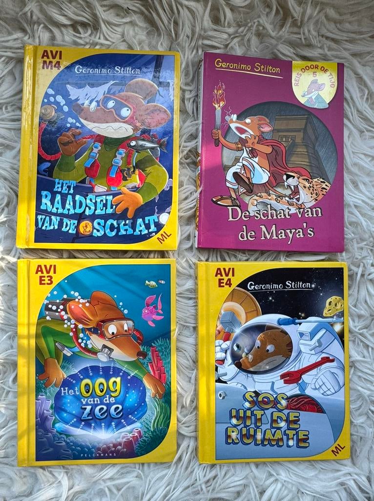 Geronimo Stilton boekjes, samen of apart, perfecte staat, Ophalen, Zo goed als nieuw