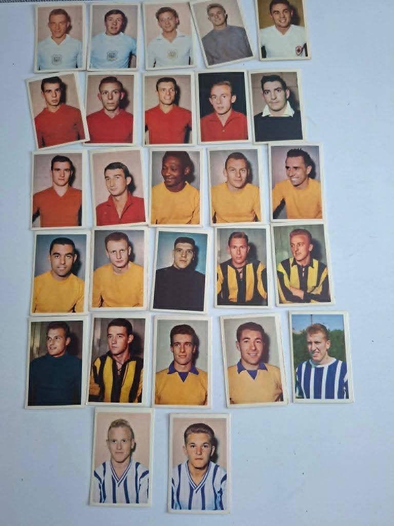 Voetballers  spelers  foto kaartjes, Ophalen of Verzenden, Foto