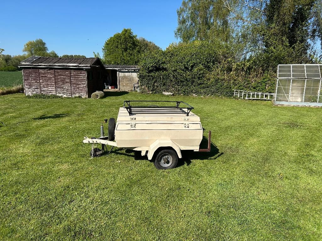 bagageaanhanger - aanhangwagen voor bagages, Ophalen, Gebruikt