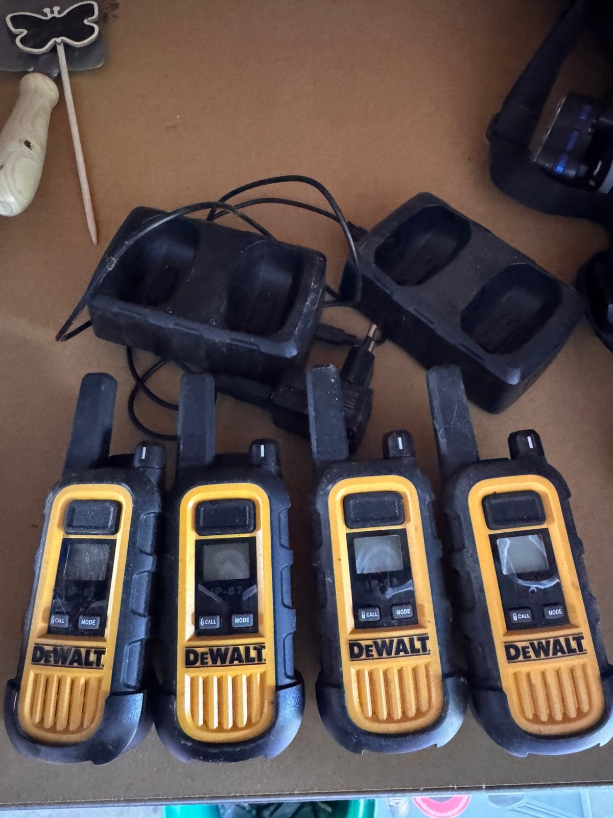 DeWalt walkie talkies, Ophalen, Zo goed als nieuw