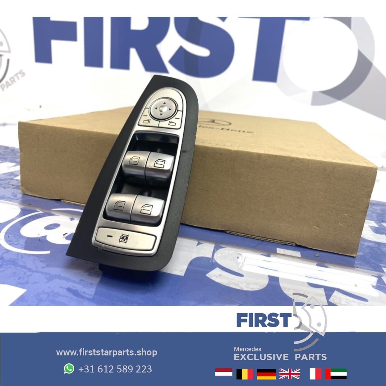W253 C253 GLC RAAMSCHAKELAAR BEDIENING RAAM SCHAKELAAR 2016-, Gebruikt, -, Ophalen of Verzenden, -