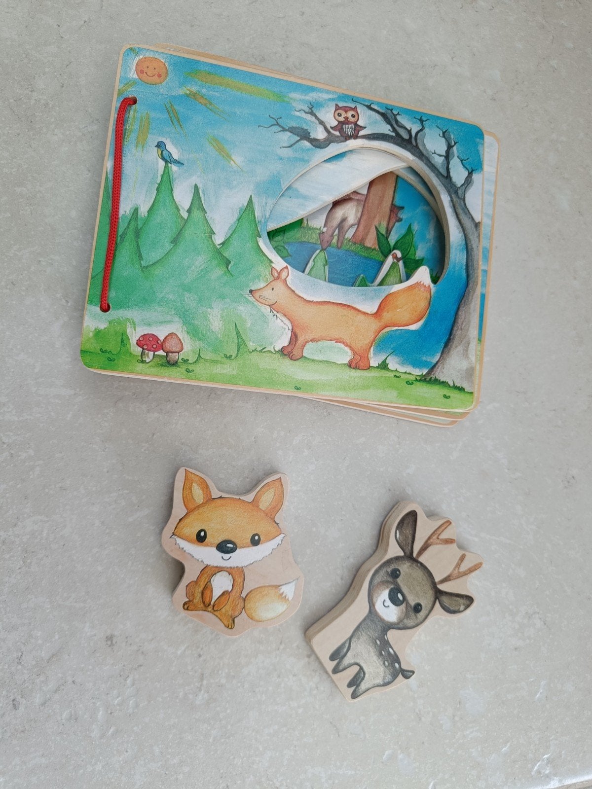 Small foot interactief houten boekje, Ophalen of Verzenden