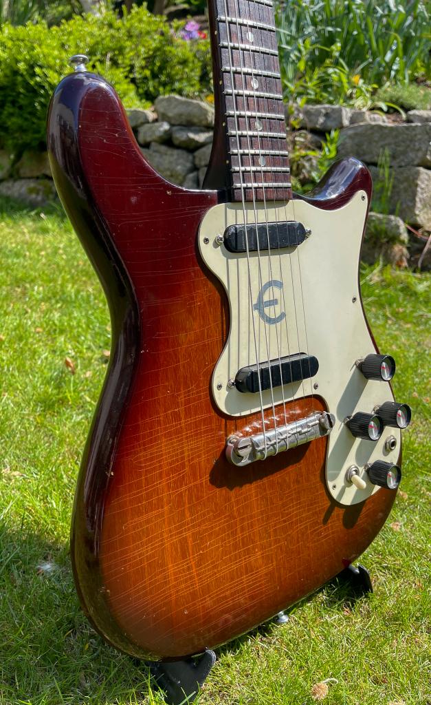 Epiphone Olympic Double SB722D USA !1964 VINTAGE!, Muziek en Instrumenten, Snaarinstrumenten | Gitaren | Elektrisch, Gebruikt
