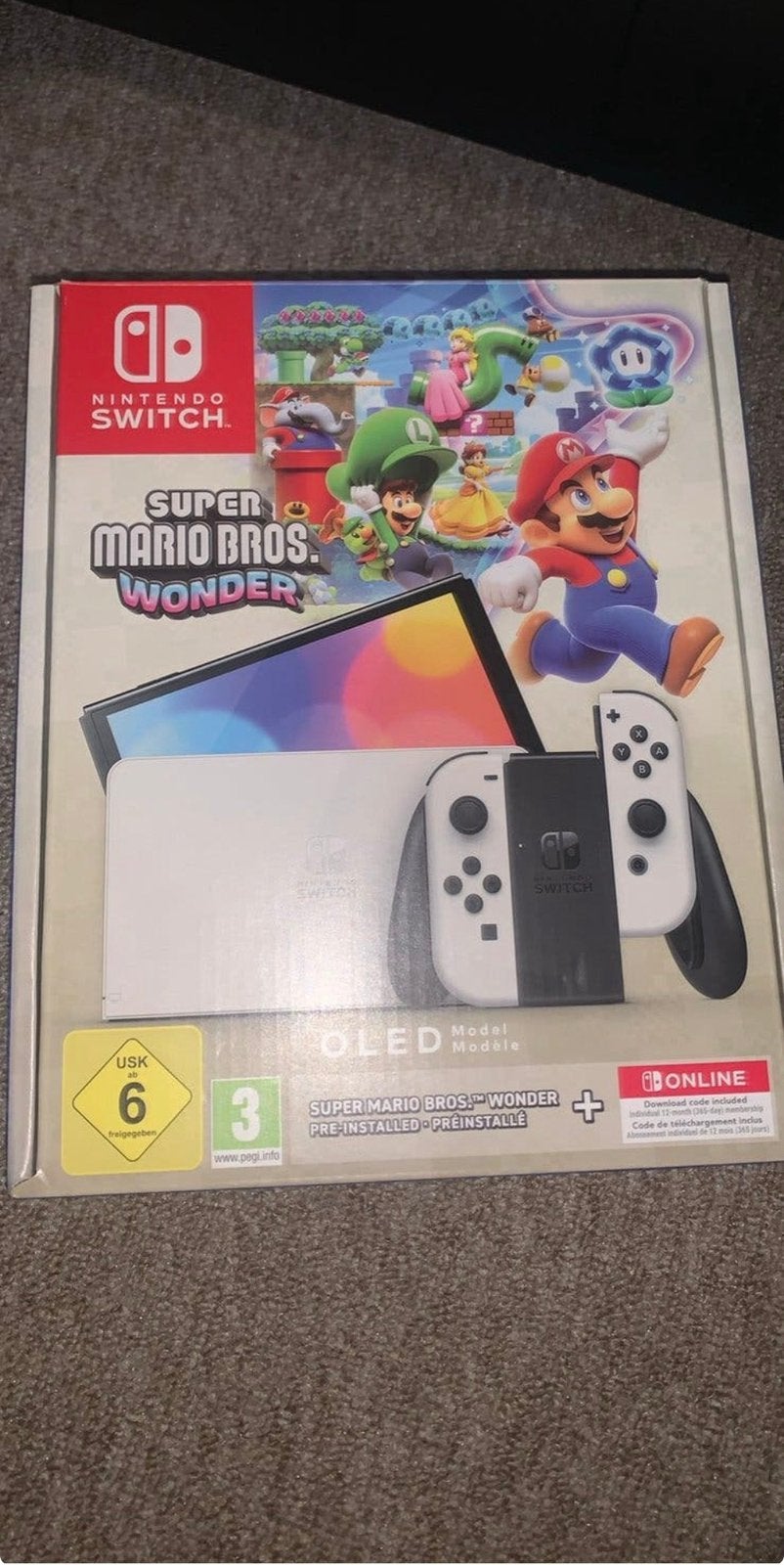 nintendo switch oled in originele verpakking, Ophalen, Zo goed als nieuw, Switch OLED