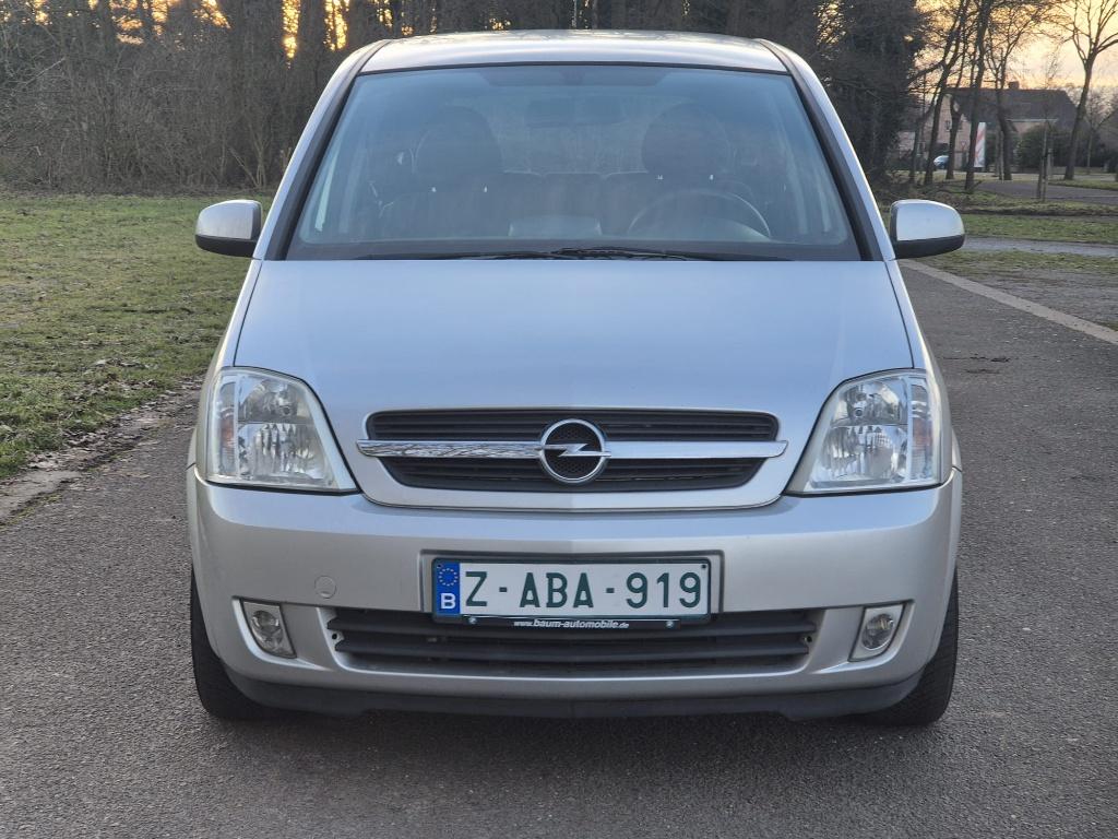 Opel Meriva - 1.6i - 2004 - 157d km - Airco – Garantie, Auto's, Opel, Voorwielaandrijving, Stof, Electronic Stability Program (ESP)