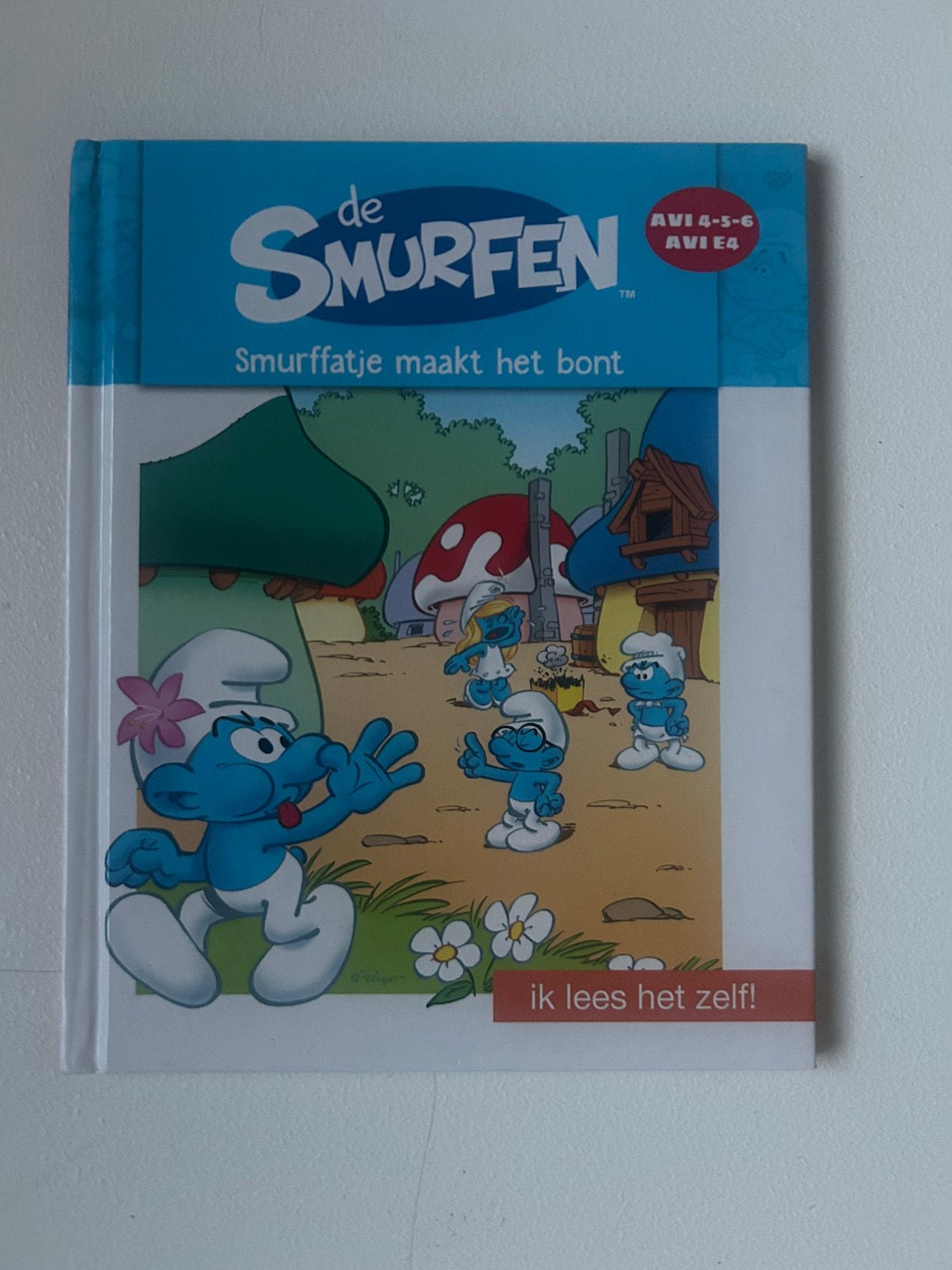 AVI leesboek: De smurfen : Smurfatje maakt het bont, Boeken, Kinderboeken | Jeugd | onder 10 jaar, Ophalen of Verzenden, Zo goed als nieuw