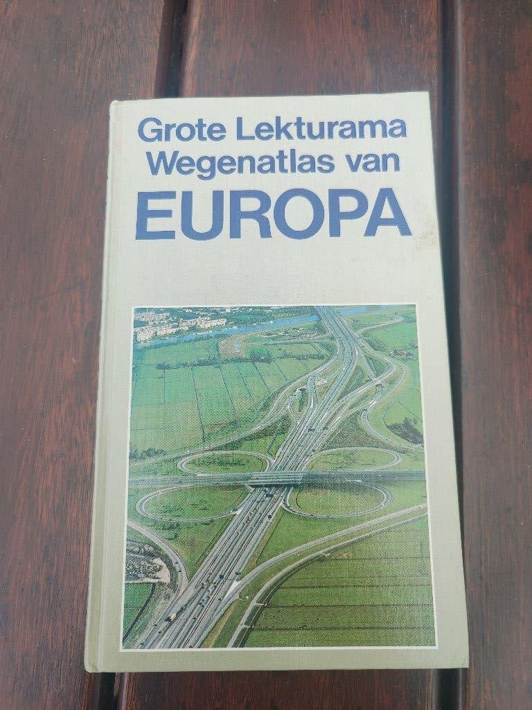 Wegenatlas Europa, Ophalen of Verzenden