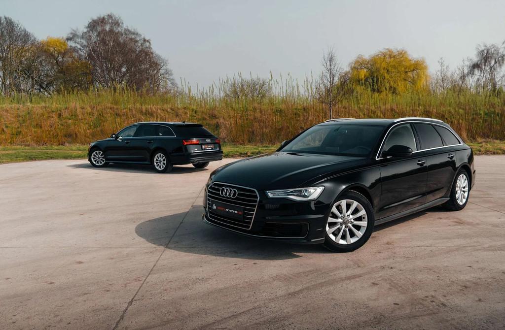 Audi A6 Avant 2.0 TDi ultra | S tronic | Pano (bj 2015), Auto's, Automaat, 4 cilinders, Zwart, Bedrijf
