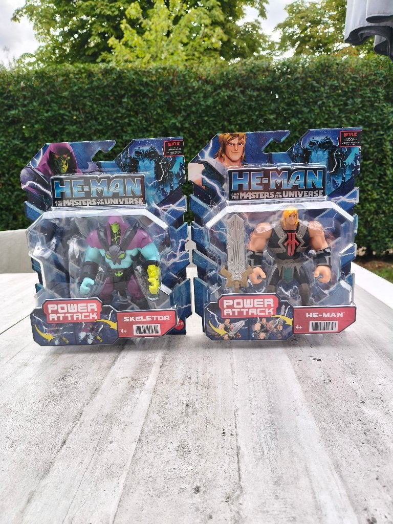 2 X He-Man and the Masters of the Universe Power Attack, Kinderen en Baby's, Ophalen of Verzenden, Nieuw