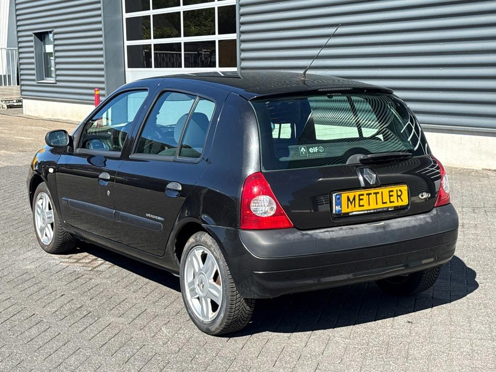 Renault Clio 1.2-16V Drive, airco, Auto's, Renault, Voorwielaandrijving, 4 cilinders, Zwart, Bedrijf