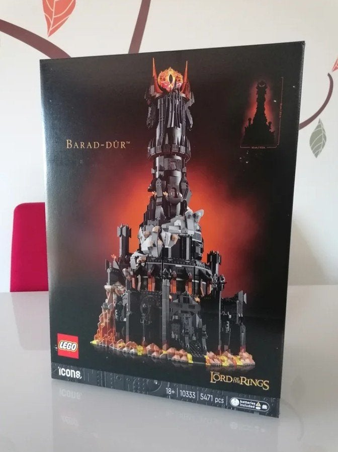 LEGO The Lord of the Rings: Barad-dûr 10333, Kinderen en Baby's, Speelgoed | Duplo en Lego, Ophalen, Nieuw, Complete set, Lego