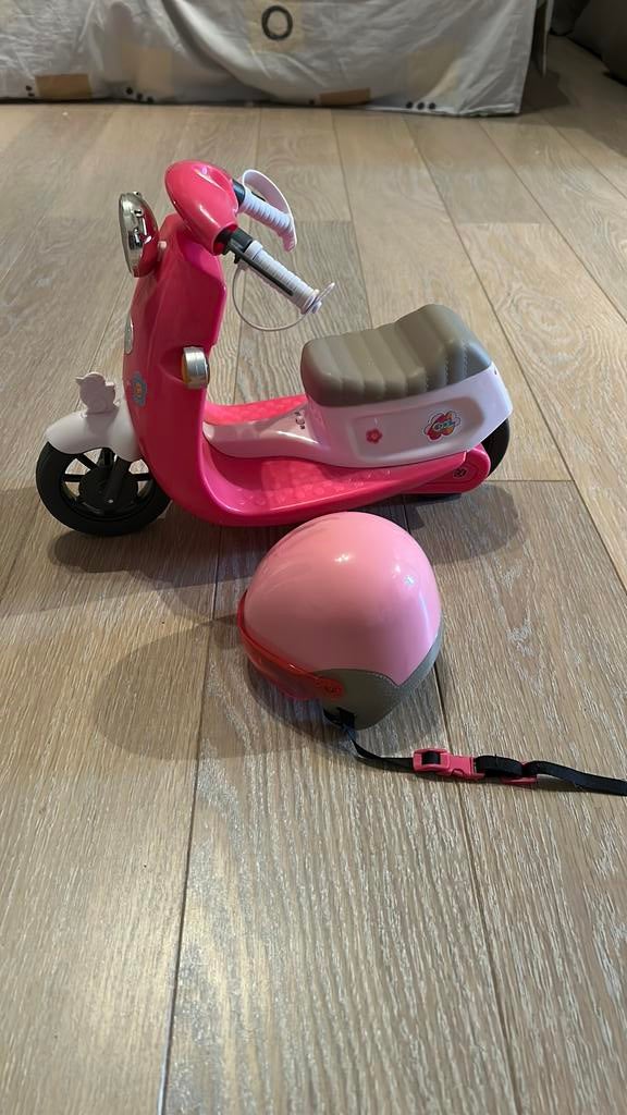 Babyborn scooter + helm, Ophalen, Gebruikt