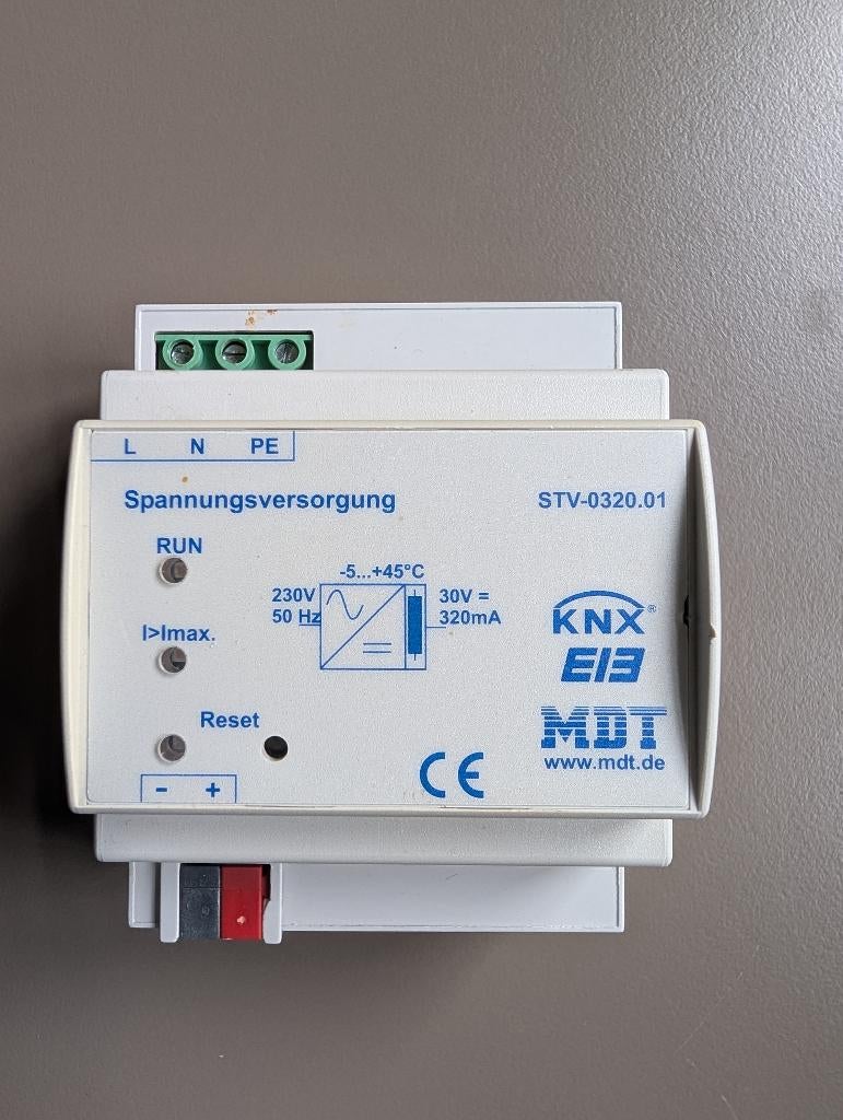 MDT STV-0320.01, een KNX-busvoeding., Ophalen, Gebruikt, Overige typen