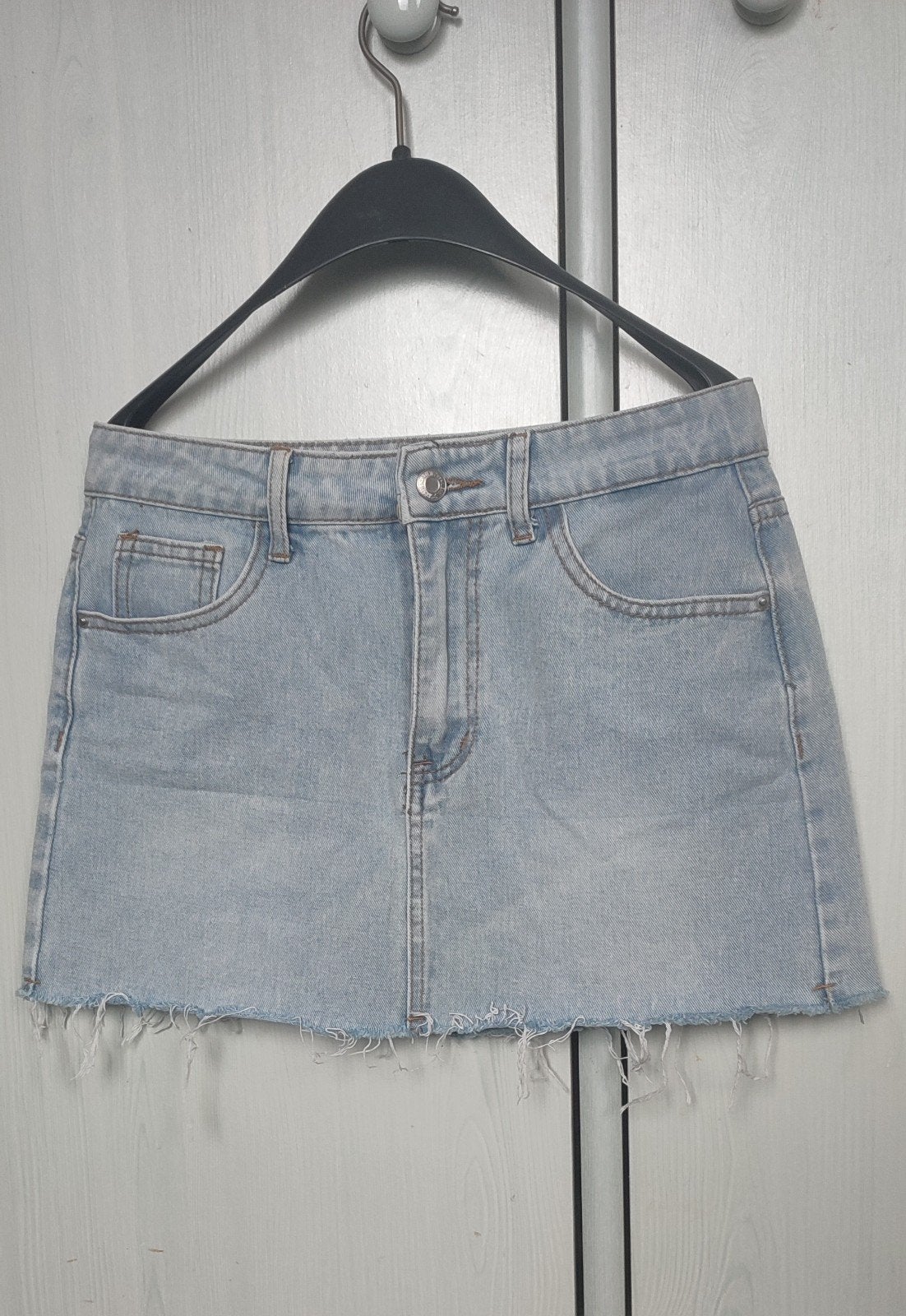 Jeans rok, Kleding | Dames, Ophalen, Blauw, Maat 36 (S), Gedragen