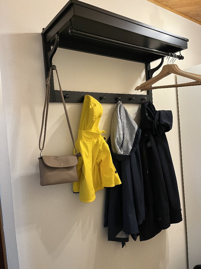 Kapstok, Huis en Inrichting, Woonaccessoires | Kapstokken, Ophalen, Gebruikt, Hout, Wandkapstok