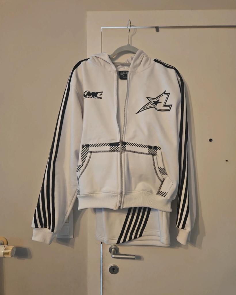 Trainingspak, Kleding | Heren, Ophalen, Maat 52/54 (L), Lucamachain, Wit
