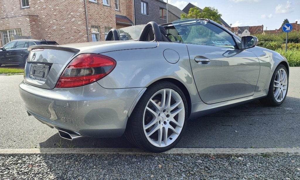 Mercedes slk 200 cabrio Sports package, Auto's, Mercedes-Benz, Automaat, Cabriolet, Bi-Xenon koplampen, Particulier