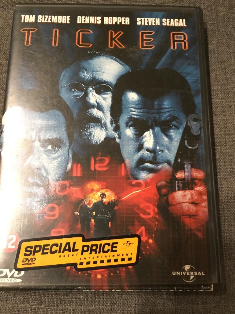Dvd film Steven Seagal Ticker, Vanaf 12 jaar, Ophalen of Verzenden, Zo goed als nieuw, Martial Arts