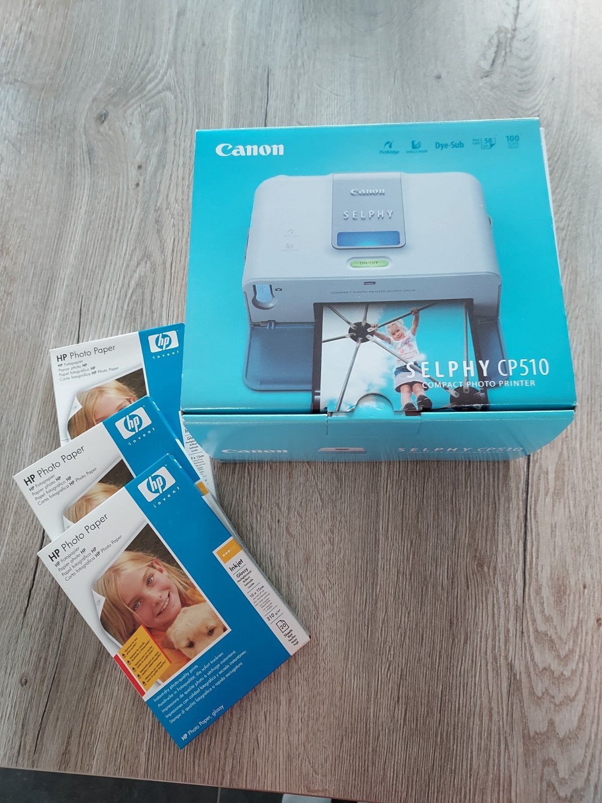 Canon Compact Photo Printer SELPHY CP510, Audio, Tv en Foto, Fotografie | Fotopapier, Ophalen, Nieuw, Canon