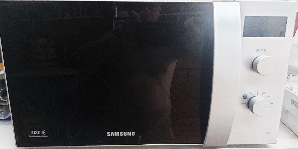 micro ondes samsung, Electroménager, Enlèvement, Utilisé, 45 à 60 cm, À Poser