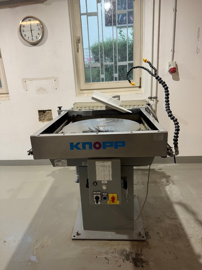 Machines pour usinage du verre professionnelles KNOPP, Enlèvement