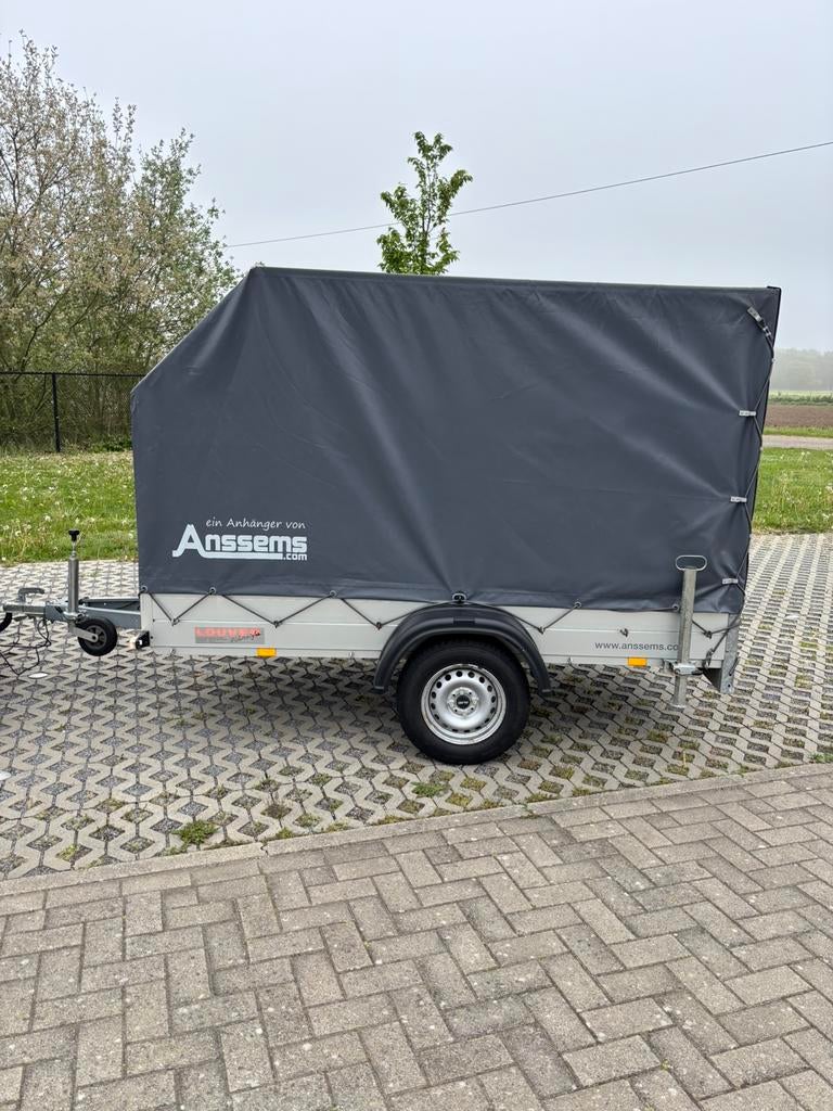 Aanhangwagen met huif 750kg, Enlèvement, Utilisé
