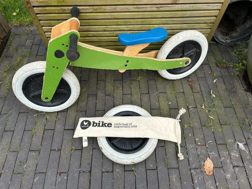 Wishbone, Ophalen, Gebruikt, Loopfiets