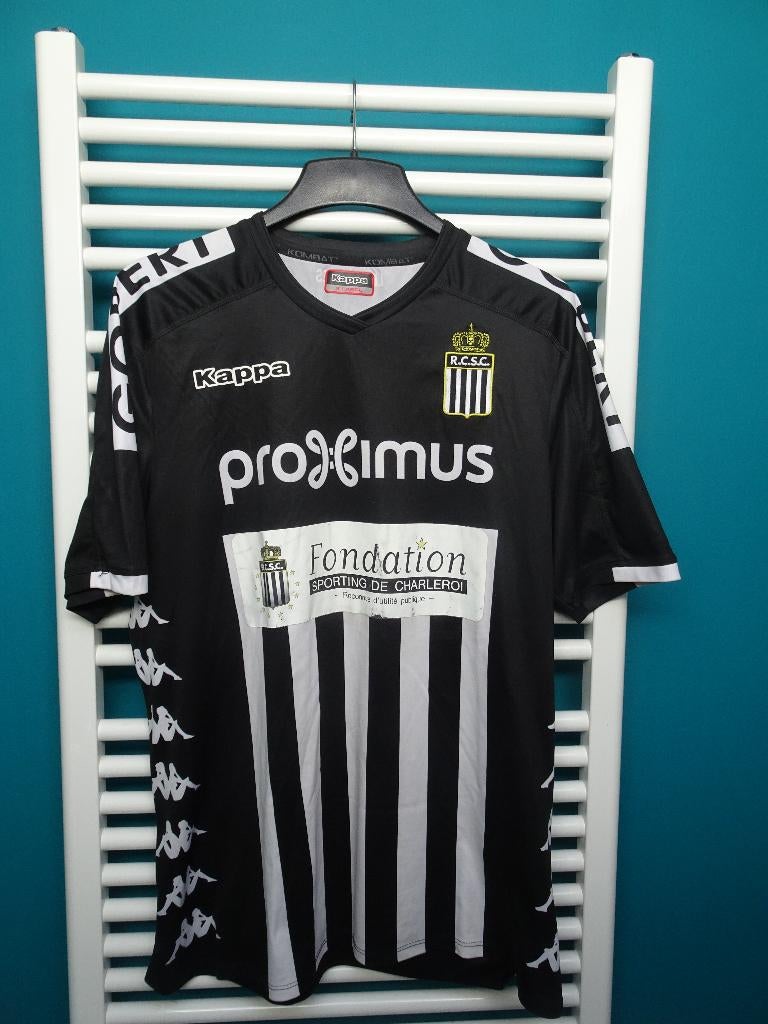 Sporting Charleroi - Zajkov- 2018/2019 - matchworn, Enlèvement ou Envoi, Utilisé, Maillot