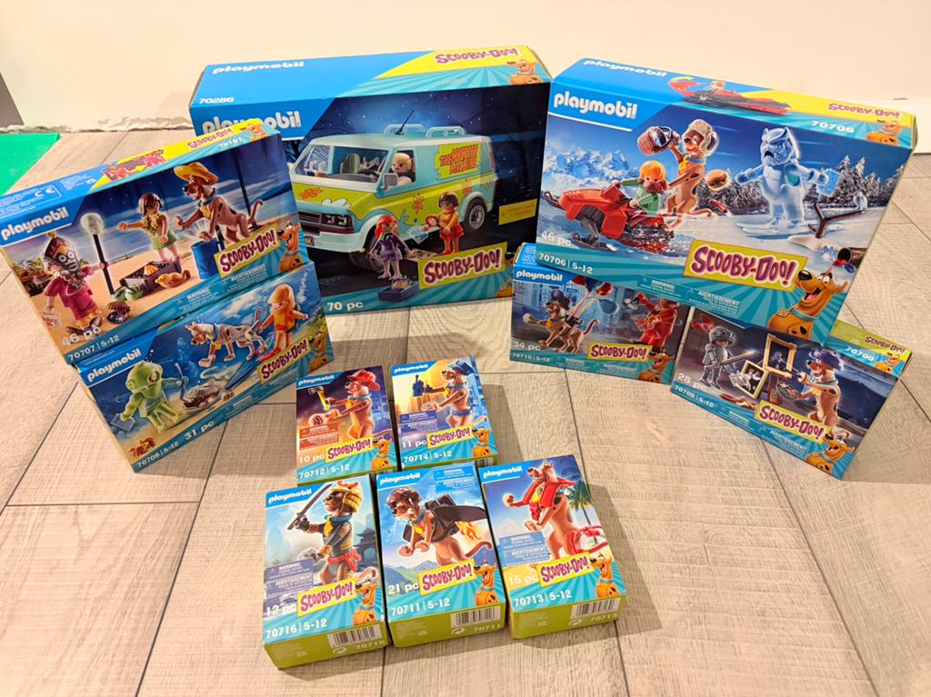 NIEUW!!! Lot playmobil Scooby-doo!, Ophalen, Nieuw