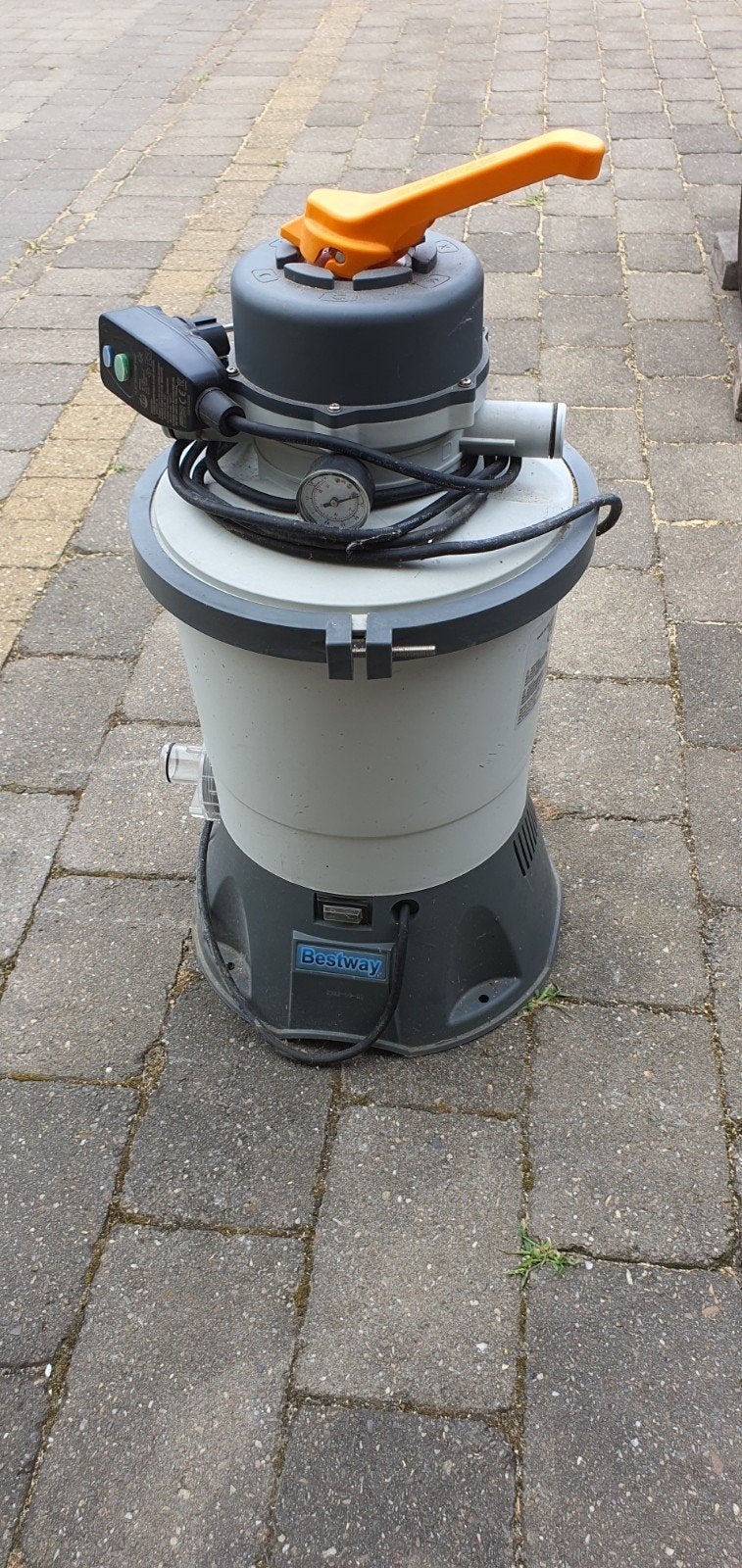 Zandfilter bestway, Ophalen