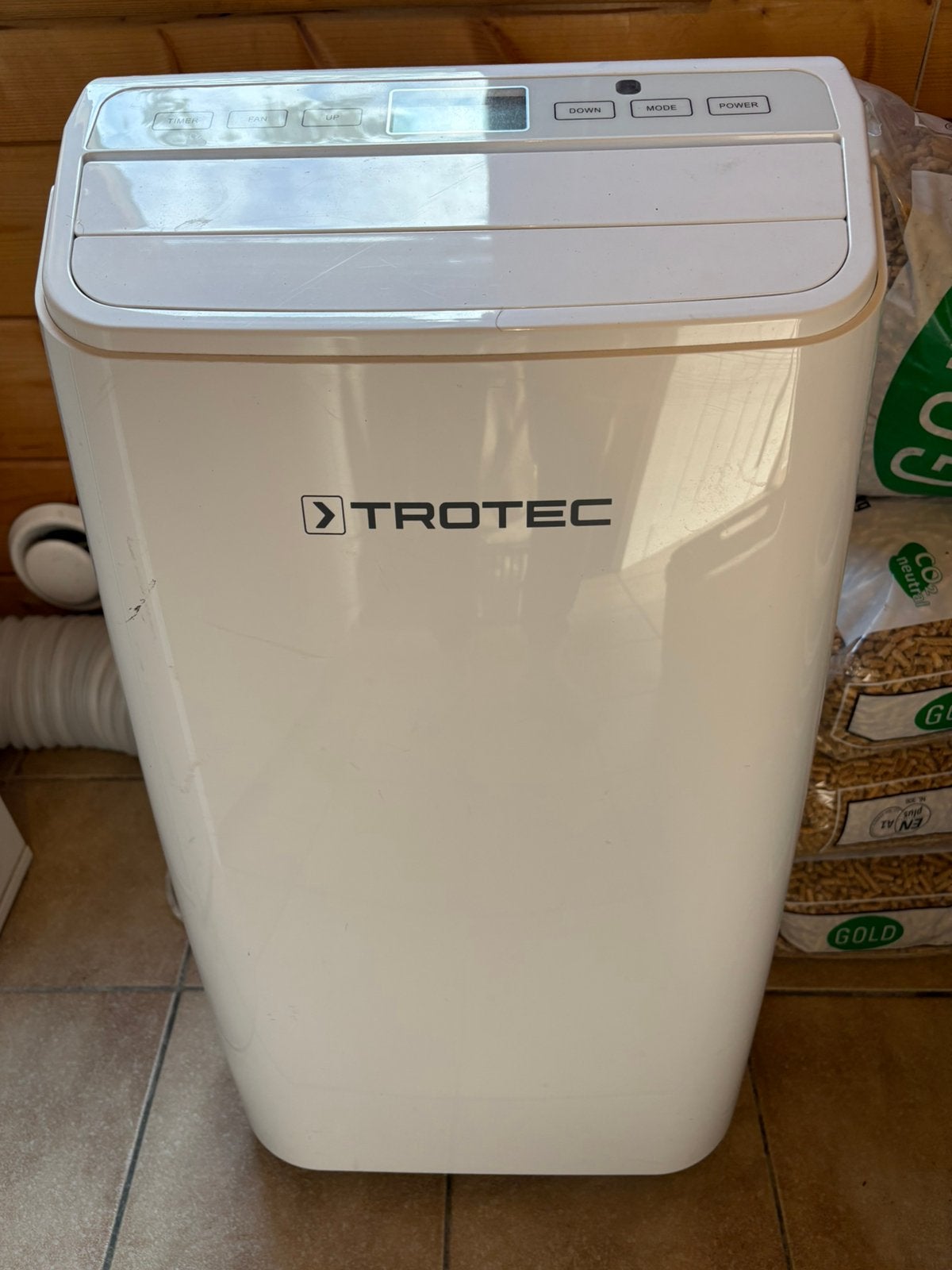 Trotec PAC 3500 E — Climatiseur mobile 12 000 BTU — 3,5 kW, Enlèvement ou Envoi, Comme neuf, Télécommande, Climatiseur mobile