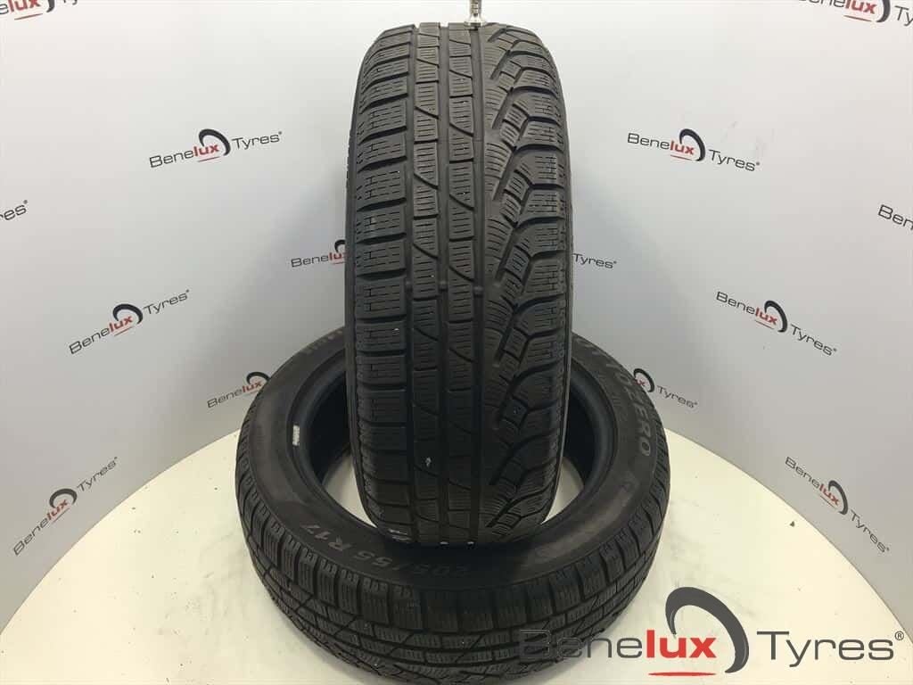 winter 205/55R17 91H Pirelli Sotto Zero 205/55 R17 205/55/17, Auto-onderdelen, Ophalen, Gebruikt, -, -