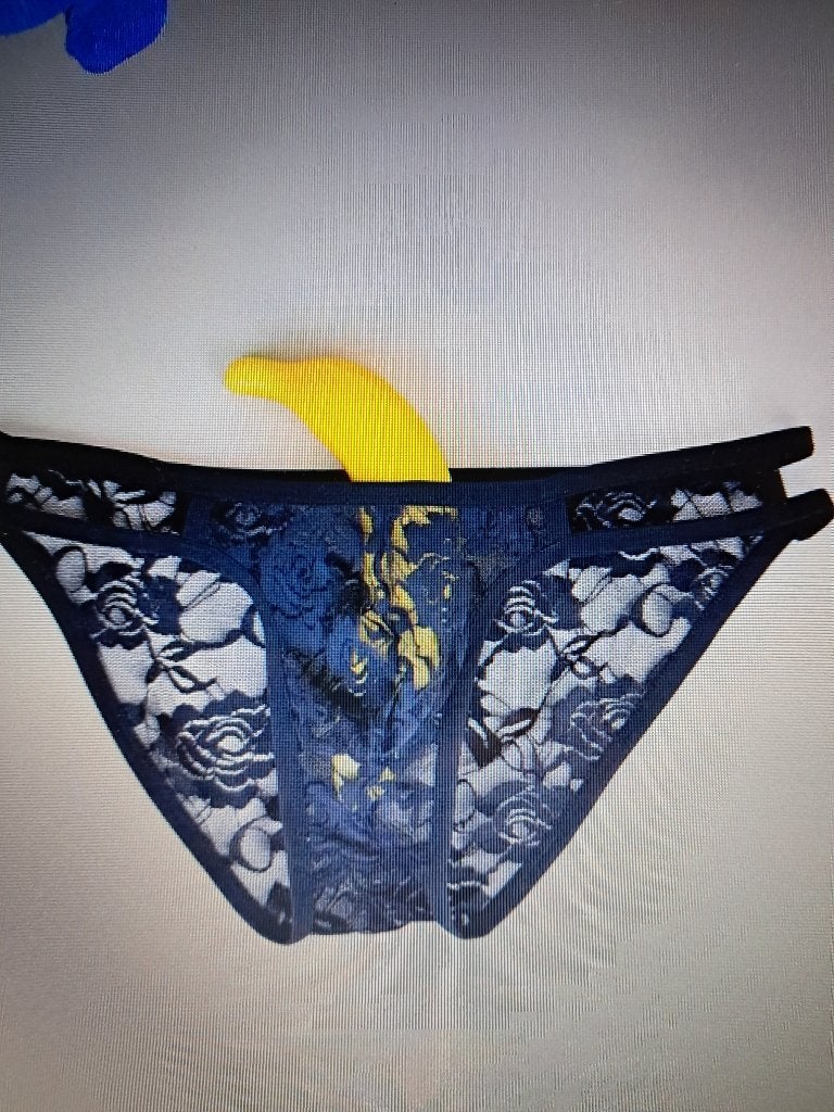 Superbe Mini Slip Noir pour Homme Taille L, Enlèvement, Noir, Slip