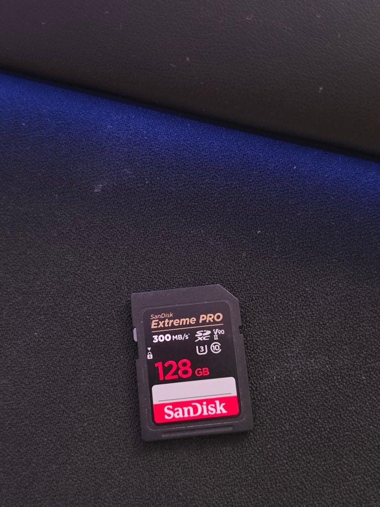 SanDisk Extreme PRO SDXC UHS-II V90 V90 128—300 Mbps, Ophalen, Geschikt voor 4K video, SDXC, Zo goed als nieuw