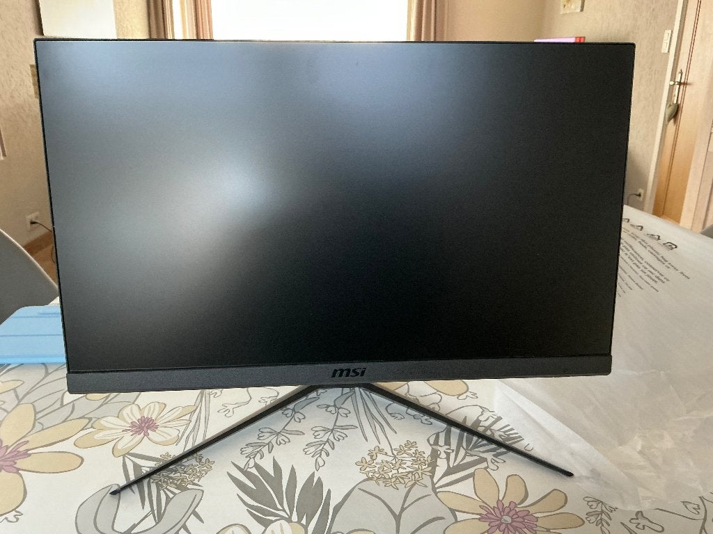 Computerscherm MSI, Computers en Software, HD, Kantelbaar, Zo goed als nieuw, 23,8