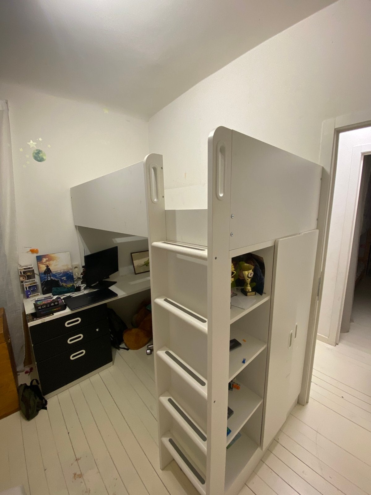 Ikea Stuva volledige kinderkamer in hoogslaper, Ophalen, Gebruikt, Hoogslaper